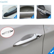 Cool3C For Elantra 2011 2012 2013 2014 2015 Chrome Door Handle Cover Trim Kit  HOT