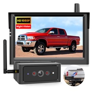 Magnetic Wireless Backup Camera,2Mins DIY Installation &1080P Portable Battery Truck Trailer Hitch R