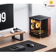 【好康】喬思伯tk-0魚缸機箱桌上型電腦迷妳itx海景房電競桌面小機箱