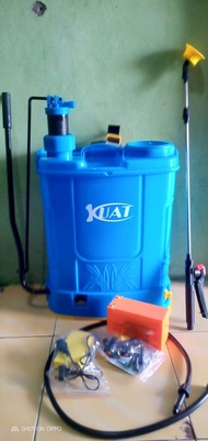 spreyer 2in 1 elektrik/cas+manual ukuran16 liter,cocok untuk pertanian/semprot tanaman