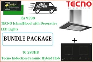 TECNO HOOD AND HOB BUNDLE PACKAGE FOR (ISA9298 &amp; TG 283HB) / FREE EXPRESS DELIVERY