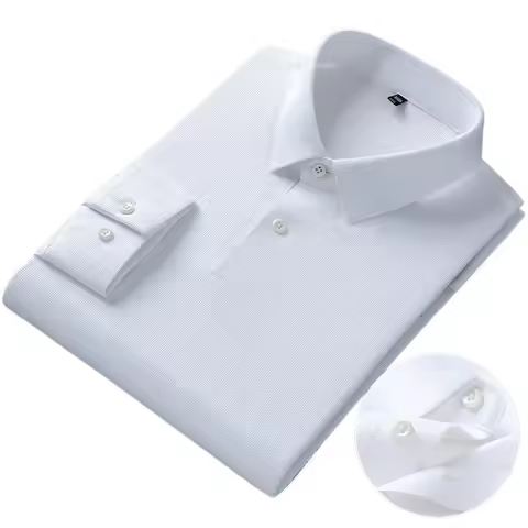 5XL 4XL Men's Shirts Long Sleeve Polo & Short Sleeve Polo Shirt Man High Quality Men Business Casual