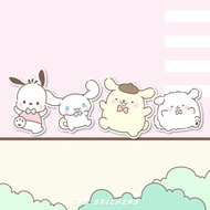 [Creative Car Stickers] Car Scratches Block Sanrio Pacha Dog Cinnamon Dog Pudding Dog Cartoon Sticke