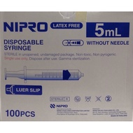 Syringe Nipro 5ml 100 Pieces