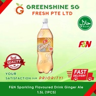 F&N Sparkling Flavoured Drink Ginger Ale 1.5L (1PCS)