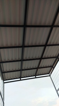 Kanopi Minimalis Atap Alderon Doble Layer