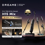 Dreame H15 Mix 6-in-1 Cordless Wet Dry Vacuum | 23000Pa Suction ThermoTub 100°C Hot Water Brush Wash