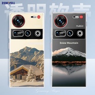 For Nubia Z70 Ultra Phone Case Z70 Ultra Protective Cover Transparent Ultra-thin Soft Case Trendy