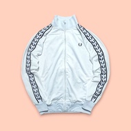 Fred Perry Tapped Premium Distro Quality Full Casual Tracktop Jacket Unisex Men's and Women's Trackt