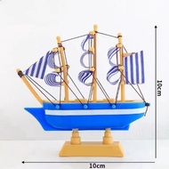 LAYAR Miniature Pirate Cruise Ship Toy Birthday Cake Topper