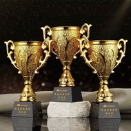 Resin Trophy Customized Annual Meeting Award Excellent Staff Team Crown Award Super Domineering Trop