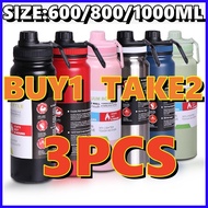 ☏ ☼ Buy 1 Take 2  Stainless aqua flask Vacuum Tumbler Sport  original cold and hot water vaccum tum