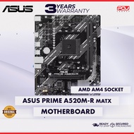 ASUS PRIME A520M-R MATX AM4 MOTHERBOARD (3 YEARS WARRANTY)
