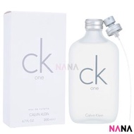 Calvin Klein - CK One 中性淡香水 200ml