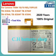100% สำหรับ Lenovo TAB4 10 REL PLUS TB-X304F TB-X704L TB-X704F TB-X304L TB X504F X504L L16D2P31 7000