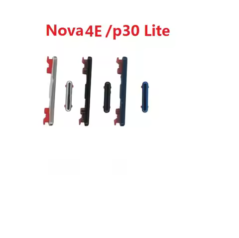 1Set For Huawei Nova 4E 3i 3E 4 6se P20 P30 Lite Power Button ON OFF Volume Up Down Side Button Key