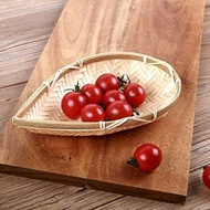 Bamboo tip shaped decor leaves