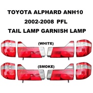 🇯🇵🇯🇵 Tail Lamp / Garnish Lamp Light Toyota Alphard ANH10 2002-2008 Garnish Tail Light Lamp Lampu Bel