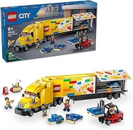 Lego City Delivery Truck (60440) Playset for Ages 8 & Up, Featuring a Truck with a Large Trailer Pal