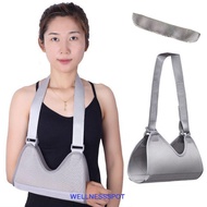 WELLNESSSPOT Shoulder Arm Sling, Adjustable Breathable Shoulder Immobiliser,  Lightweight Comfortabl
