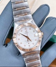 👑[現貨]🔥🔥OMEGA Constellation 歐米茄星座系列 1304.35.00 白面鑽 表徑35.5mm 自動機械 淨表 omega/omega seamaster/omega speed