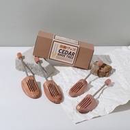 COD Hogo Cedar Wood Shoe Tree; Shoetree Saddle; Wooden Shoe Strut