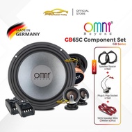 Audio Kereta OMNI BEYOND 6.5" G Beyond Mid Bass Set Komponen (GB65C) - Perodua Proton Honda Toyota N