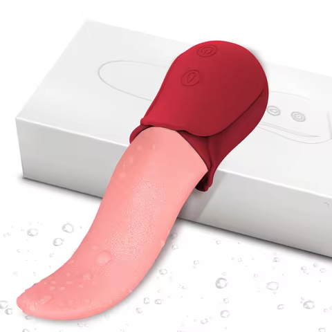 2 In 1 Lick Suck Vibrator For Women Licking Tongue Clitoris Stimulator G Spot Massager Vagina Suckin