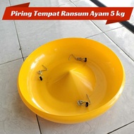 Chicken Ration Place Plate 5 kg