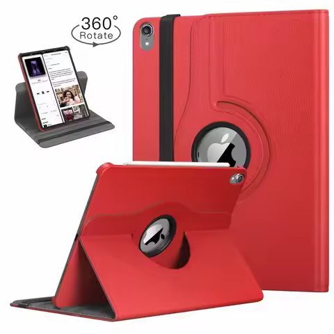 For iPad 2018 Pro 12.9 Case 360 Degree Rotating Stand Cover for New iPAD 2020 12.9 Cases Auto Sleep