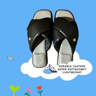 Defect sale ไม่มีถุงผ้า(ซื้อแล้วไม่รับเปลี่ยน/คืน)Fluffystep Fluffy—Bold (มี2สี) รองเท้าส้นตึกนุ่ม (