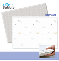 [Parklon] Air Bubble Smile Planet + Herringbon Light Grey (230*150*4cm)