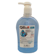 Hand Sanitizer 500ml Pump Qilbac Ready Stock 75% Alcohol Ethanol Based Instant Liquid Sanitiser