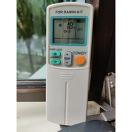 Replacement for  DAIKIN Aircon Remote Controller ARC433B47 (Singapore)