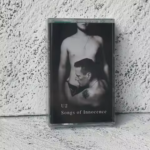 Retro U2 Bono Vox Music Tape Songs of Innocence Album Cassettes Cosplay Soundtracks Box Recorder Wal