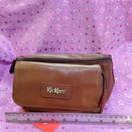 KICKERS LEATHER WAITS BAG 5078272