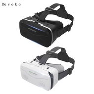 [Devoko] VR Headset for Phone Comfortable Support 4.7-7.2" Smartphones Wide Angle Universal 3D Heads