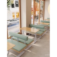 Log Style Card Seat Dining Chair Milk Tea Shop Commercial Coffee Shop Japanese Style Combination Lar