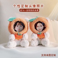 Avatar Doll JK3J Female Pendant Birthday Gift Doll Photo Keychain Face Custom Bag Design Diy Plush T