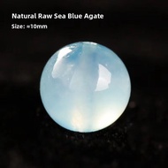 6A Grade Ice Crystal Sea Blue Gemstone Beads Bracelet Accessories Natural Crystal Semi-Precious Ston