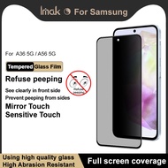Tempered Glass Samsung Galaxy A56 / A36 (5G) IMAK Privacy Anti Spy Screen Protector