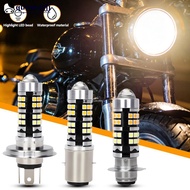 QUENNA H4 BA20D P15D Motorcycle Headlight LED Spot Light Headlight Projector Lens Bulb Motorbike Bul