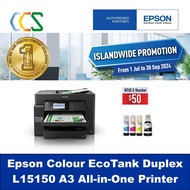 Epson EcoTank L15150 Business AIO A3 Wi-Fi Duplex Inkjet Printer L 15150  ***Online Redeem NTUC E-vo