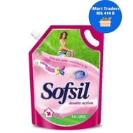 Sofsil Fabric Softener Double Action Refill 1.6l