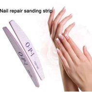 GRIT FILE NAIL FILE 100/180 NAIL SHAPING FILE HALFMOON NAIL FILE