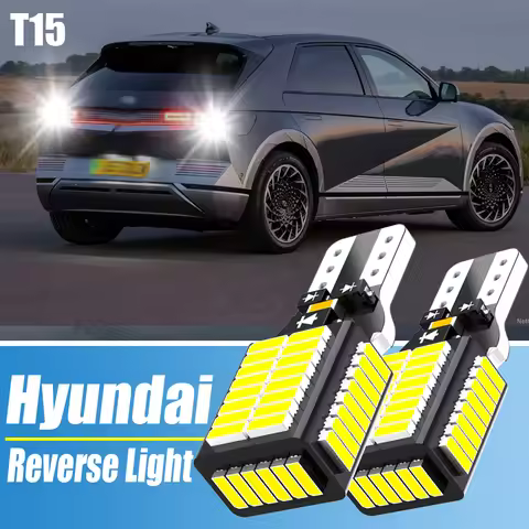 2pcs W16W T15 LED Reverse Light Blub Canbus For Hyundai Solaris Tucson i10 i20 i30 i40 ix20 ix35 San