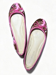 🈹Enzo Angiolini camo pink flats