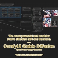 Ai Image Generator Ai Drawing Stable Diffusion ComfyUI New Version plug and use
