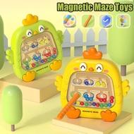 Magnetic Maze Toys Kid Puzzle Game Baby Logical Thinking Exercise Montessori Toys Color Matching