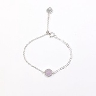 半月系列_薰衣草紫水晶手鍊